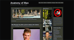 Desktop Screenshot of anatomyofman.com