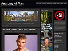 Tablet Screenshot of anatomyofman.com